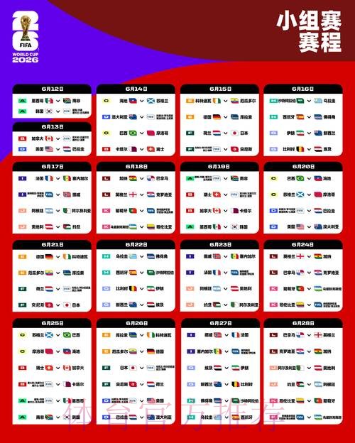 2026世界杯完整赛程靠谱吗 2026世界杯完整赛程靠谱吗